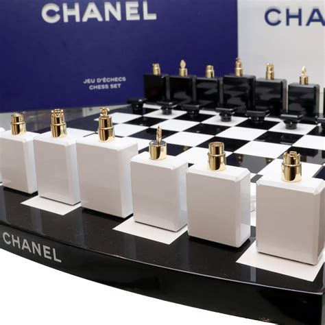 Chanel Limited Edition Chess Set .